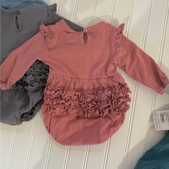 RuffleButts Bubble Romper Bundle - New - 4 Romper Lot - Picture 13 of 14